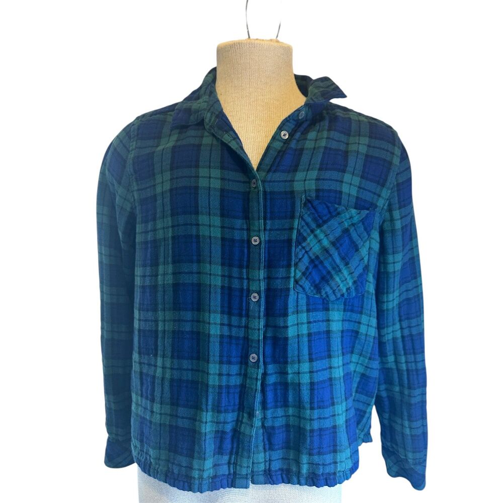 Vineyard Vines Button Down Shirt Plaid Lined Shirt & Pocket Sz XL Multicolored